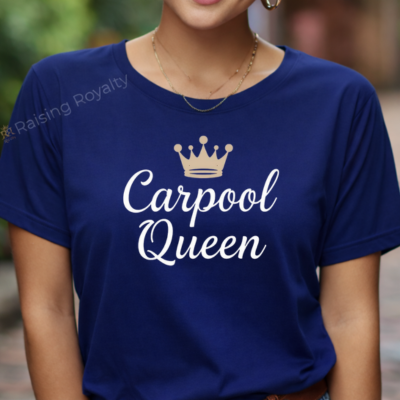 Carpool Queen T-shirt