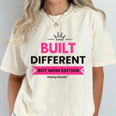Built Different: Boy Mom Edition T-Shirt