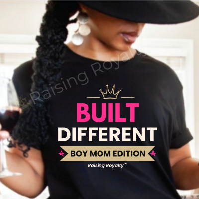 Built Different: Boy Mom Edition T-Shirt