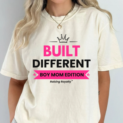 Built Different: Boy Mom Edition T-Shirt